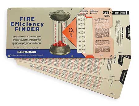 Bacharach Fire Efficency Finder 10-5064