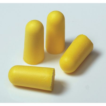 3M E-A-R TaperFit 2 Disposable Foam Ear Plugs, Bullet Shape, 32 dB, Yellow, 200 PK 312-1221