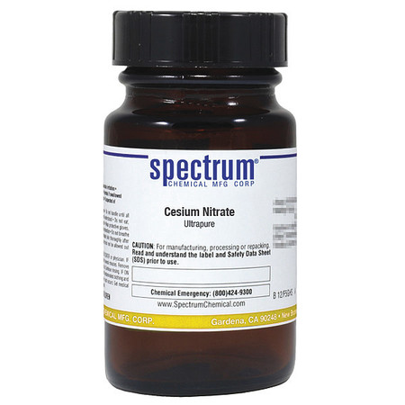 SPECTRUM Cesium Nitrate, Ultrapure, 50g C1489-50GM