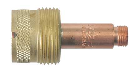 MILLER ELECTRIC Gas Lens Large, Copper / Brass, 3/32 In 45V64