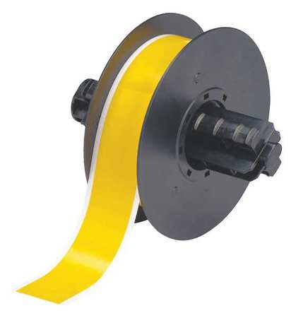 BRADY Tape, Yellow, Labels/Roll: Continuous B30C-1125-595-YL