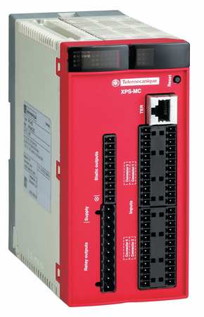 SCHNEIDER ELECTRIC Safety Controller, 24VDC, 32 Inputs XPSMC32Z