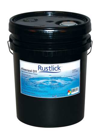 RUSTLICK Water-Based Alkaline Cleaner, 5 Gal. Pail, Unscented 76052