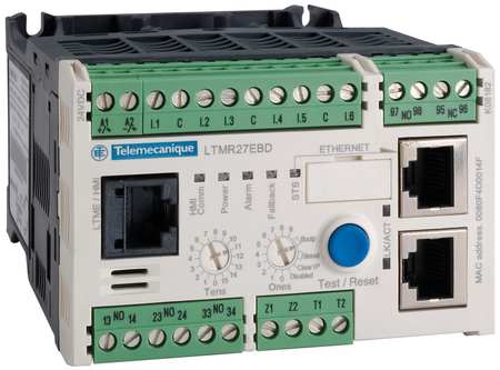 SCHNEIDER ELECTRIC Motor Manager, E Modbus, 24VDC, 0.40-8A LTMR08EBD