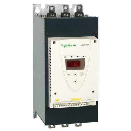 SCHNEIDER ELECTRIC Soft Start, 208-600VAC, 170A, 3 Phase ATS22C17S6U