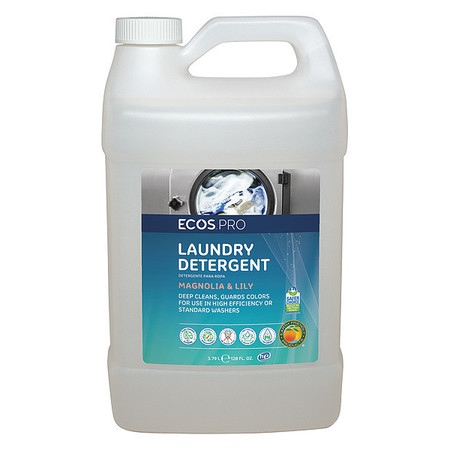 Ecos Pro High Efficiency Liquid Laundry Detergent, Magnolia and Lily, Clear PL9750/04