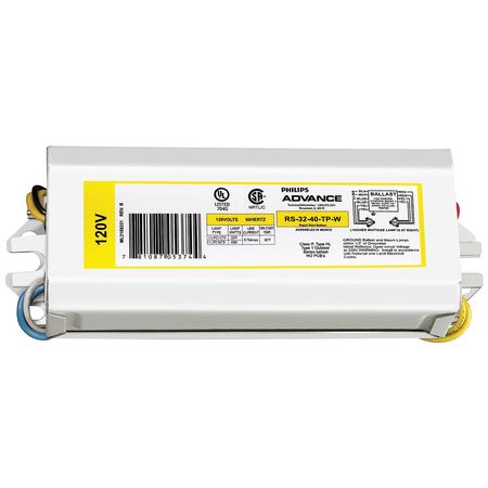 Advance Ballast, Magnetic, Rapid, A15, 60W RS-32-40-TP-W