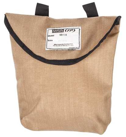 MSA SAFETY Carrying Pouch, Tan, Vinyl 507119
