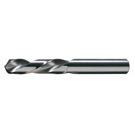 Chicago-Latrobe Screw Machine Drill Bit, 3/64 in Size, 118  Degrees Point Angle, High Speed Steel, Bright Finish 48903