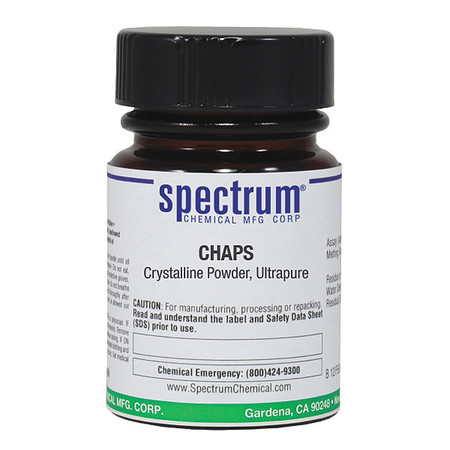 SPECTRUM CHAPS, Crystalline Powder, Ultrapure, 5g C3161-5GM