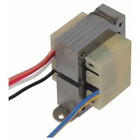 White-Rodgers Class 2 Transformer, Foot Mount, 40 VA, 24V AC, 60 Hz, 1 Phase, 11 in Leads 90-T40F3