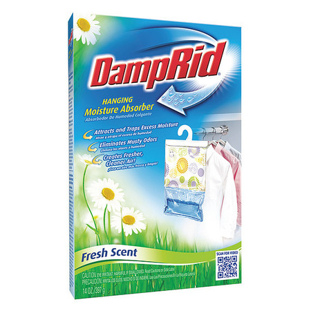 Damprid Desiccant Refill, Hanging Pouch FG80