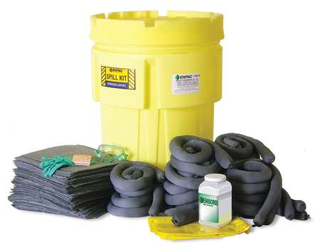 ENPAC Spill Kit, Oil-Based Liquids, Yellow 1392-YE