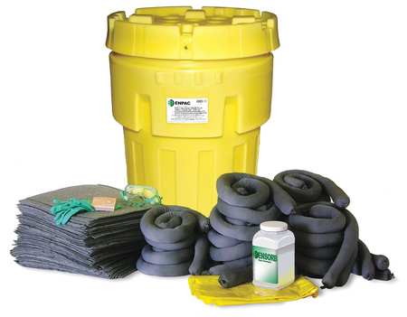 ENPAC Spill Kit, Oil-Based Liquids, Yellow 1395-YE