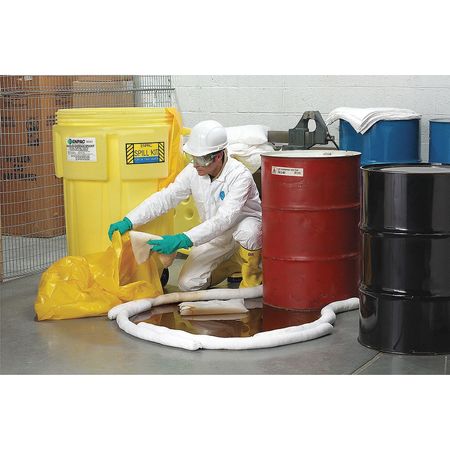 Enpac Spill Kit Refill, Chem/Hazmat, Brown 1393-RF