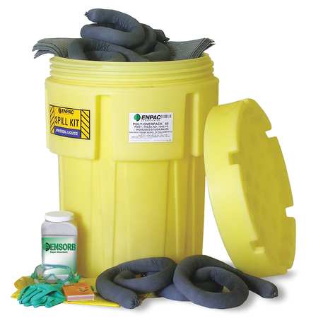 ENPAC Spill Kit, Oil-Based Liquids, Yellow 1362-YE