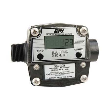 FLOMEC Flowmeter, Nutating Disc, 1 In FNPT Inlet FM300H/R