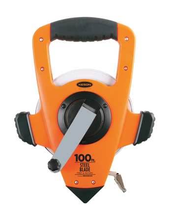 KESON 100 ft Tape Measure, 3/8 in Blade NRS18100