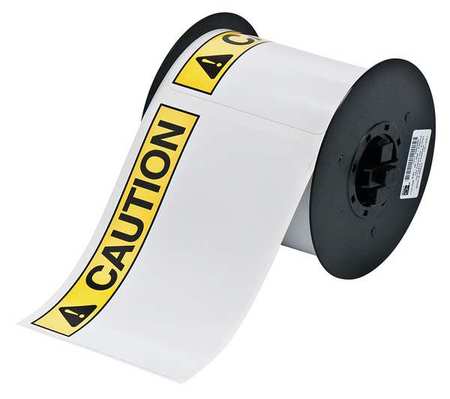 BRADY Label, Black/Yellow, Labels/Roll: 175 B30-25-595-ANSICA