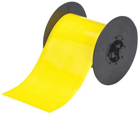 Brady Label Roll, Yellow, Labels/Roll: Continuous B30C-4250-509-YL