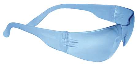 Radians Safety Glasses, Blue Uncoated MR01B0ID