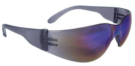 RADIANS Safety Glasses, Blue Scratch-Resistant MR01R0ID