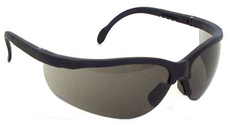 RADIANS Safety Glasses, Gray Uncoated JR0120ID