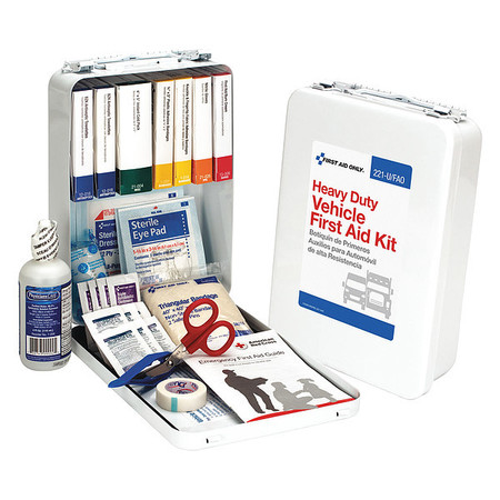 FIRST AID ONLY Bulk First Aid kit, Metal, 25 Person 221-U/FAO