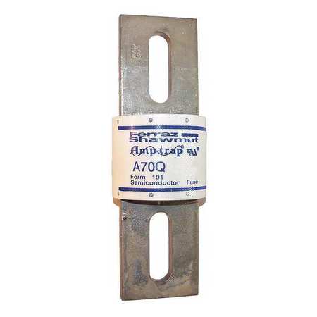 MERSEN Semiconductor Fuse, A70Q Series, 600A, Fast-Acting, 700V AC, Bolt-On A70Q600-4