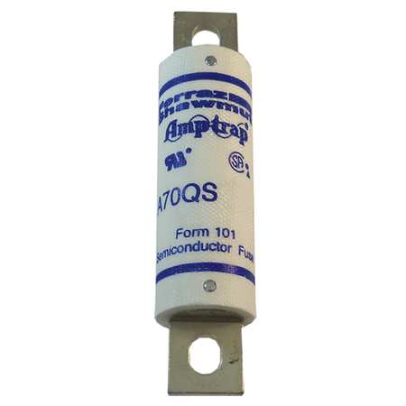 Mersen Semiconductor Fuse, A70QS Series, 35A, Fast-Acting, 700V AC, Bolt-On A70QS35-4