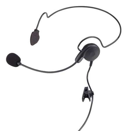 OTTO Headset, Behind the Head, On Ear, Black V4-BA2MG5
