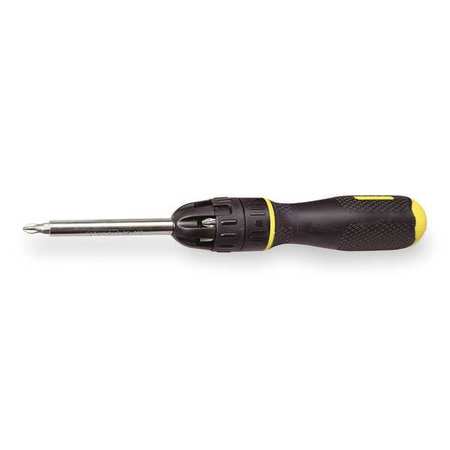 Stanley Standard, Phillips, TORX, Pozi, Square Bit 10 1/2 in, Drive Size: 1/4 in , Num. of pieces:11 68-010