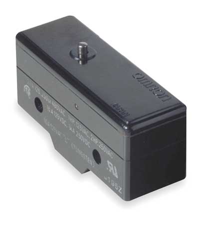 Omron Industrial Snap Action Switch, Pin, Plunger Actuator, SPDT, 20A @ 480V AC Contact Rating A-20G-B7-K