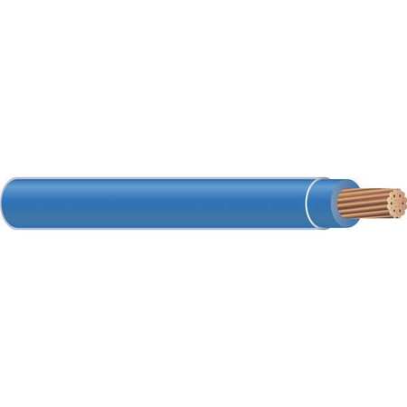 SOUTHWIRE Fixture Wire, TFFN, 18 AWG, 500 ft, Blue, Nylon Jacket, PVC Insulation 27024901