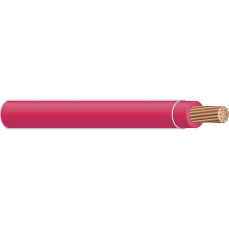 Southwire Fixture Wire, TFFN, 18 AWG, 500 ft, Red, Nylon Jacket, PVC Insulation 27023101