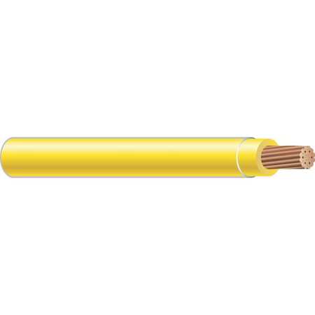 SOUTHWIRE Fixture Wire, TFFN, 16 AWG, 500 ft, Yellow, Nylon Jacket, PVC Insulation 27037101