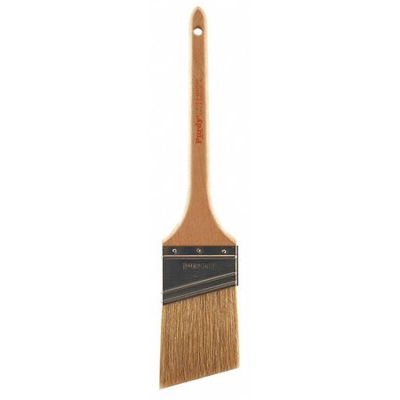 PURDY 2-1/2" Angle Sash Paint Brush, White China Bristle, Hardwood Handle 144024425