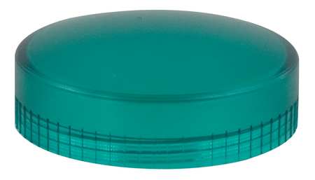 SCHNEIDER ELECTRIC Pilot Light Lens, 22mm, Green ZBV013