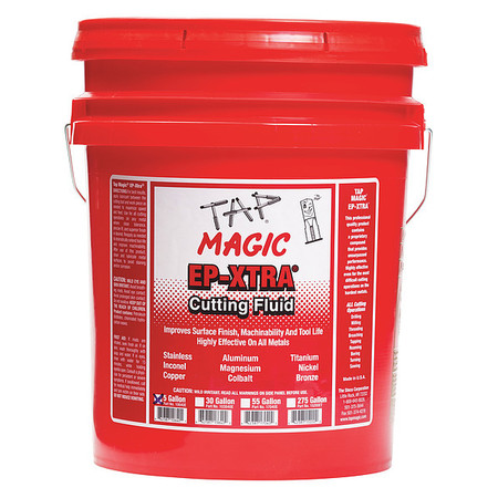 Tap Magic Cutting Oil, 5 gal, Bucket, EP-Xtra, Yellow 10640E