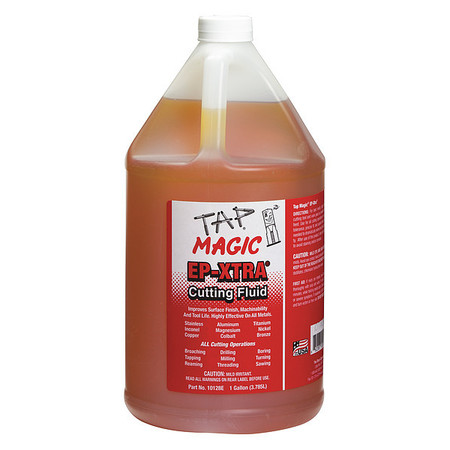 Tap Magic Cutting Oil, Squeeze Bottle, 1 gal, EP-Xtra, Yellow 10128E