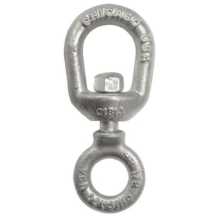 CHICAGO HARDWARE Swivel, Chain, Galvanized, 5/8 In 21725 5