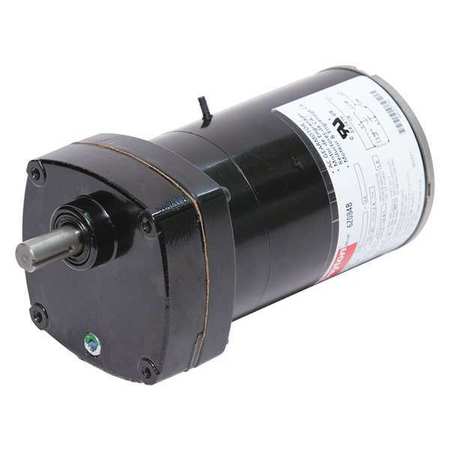 DAYTON AC Gearmotor, 25.0 in-lb Max. Torque, 124 RPM Nameplate RPM, 115V AC Voltage, 1 Phase 6Z084