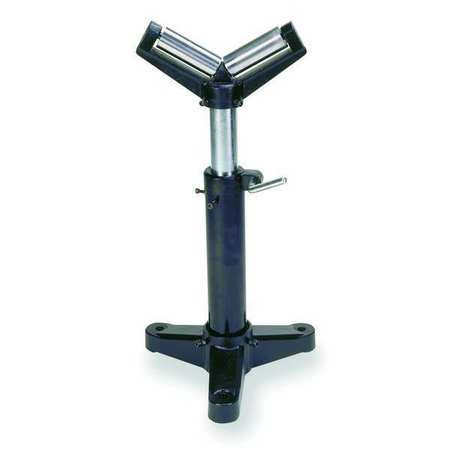 DAYTON V-Head Roller Support Stand, 14 x 14 in. 6Z765