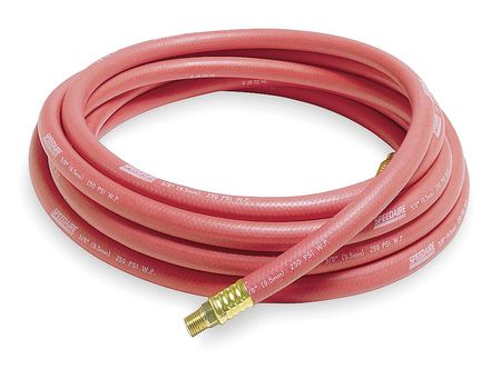 CONTINENTAL 3/4" x 25 ft Nitrile Coupled Multipurpose Air Hose 250 psi RD 20027082