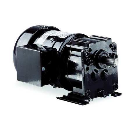 DAYTON AC Gearmotor, 278.0 in-lb Max. Torque, 30 RPM Nameplate RPM, 115/230V AC Voltage, 1 Phase 6Z818