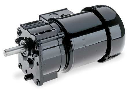 DAYTON AC Gearmotor, 320.0 in-lb Max. Torque, 7.8 RPM Nameplate RPM, 115/230V AC Voltage, 1 Phase 6Z816