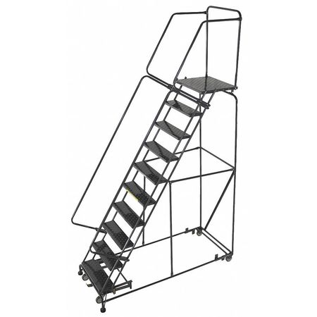Ballymore 133 in H Steel Rolling Ladder, 10 Steps WA-103221P