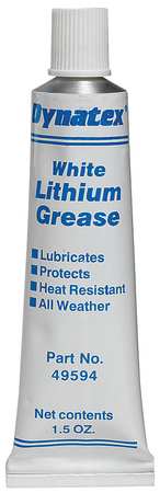 Dynatex 1.5 oz Multipurpose Grease Tube White, 4 PK 49594