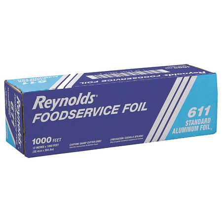 Reynolds Foil Roll, Aluminum, Standard, 1000 ft., 12" 611
