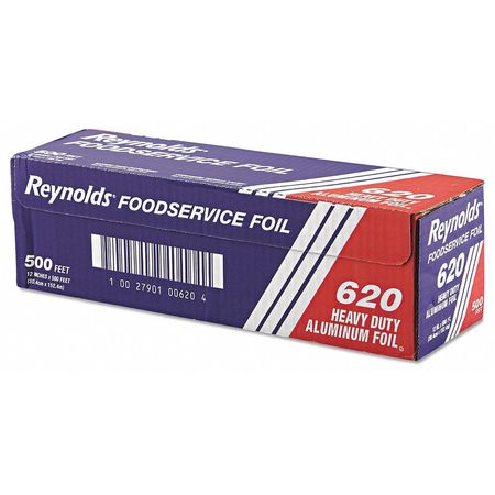 Reynolds Foil Roll, Aluminum, Heavy Duty, 500 ft, 12" 620